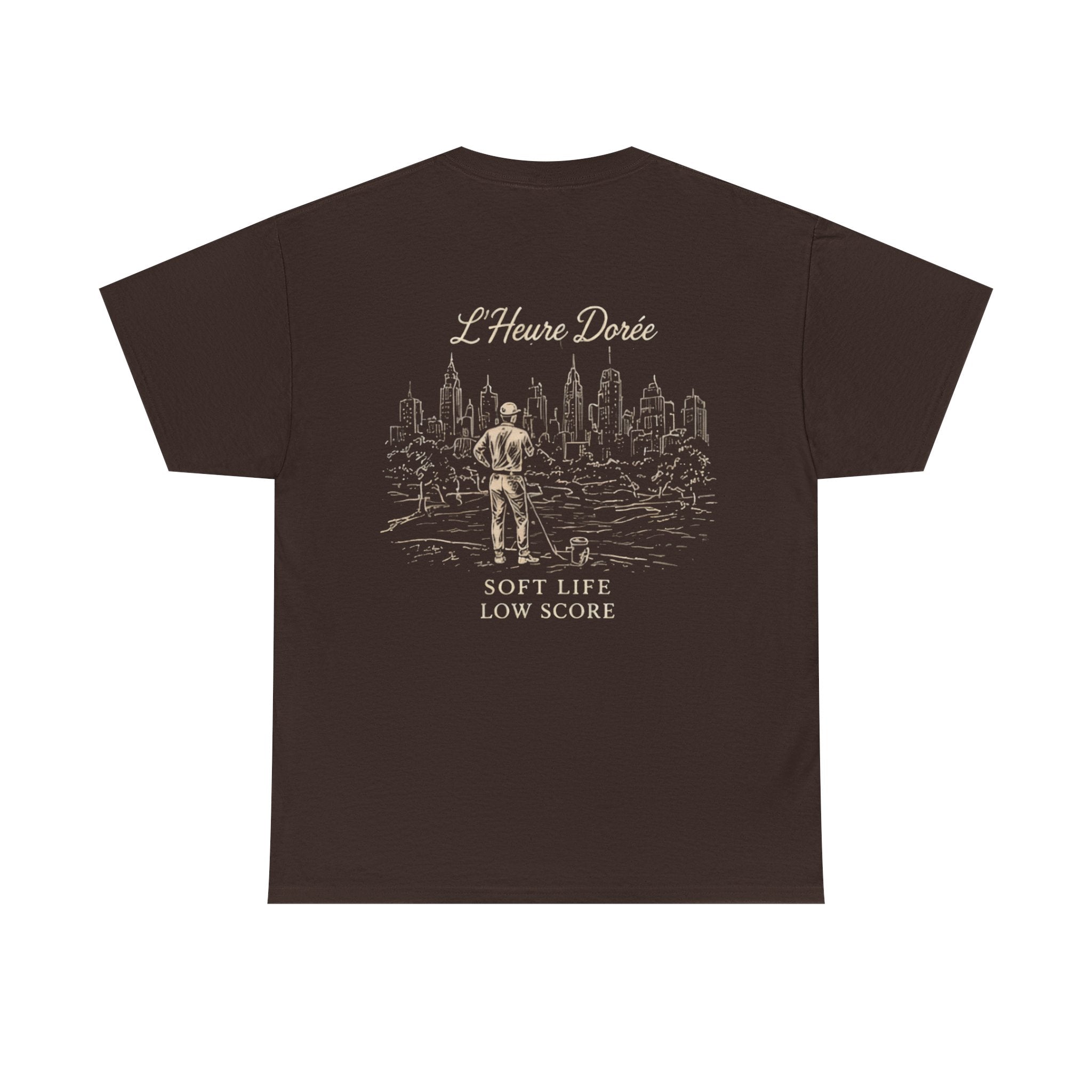 Soft Life, Low Score Brown T-Shirt